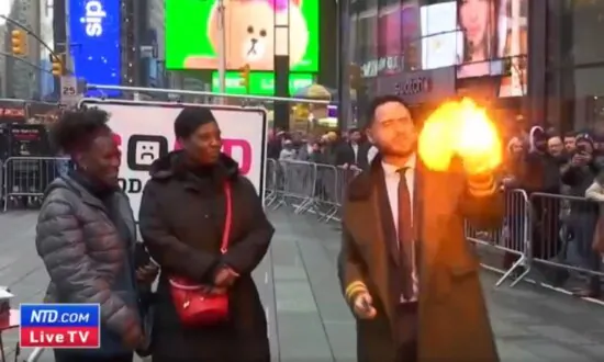 People Bid Good Riddance to the Year in Times Square