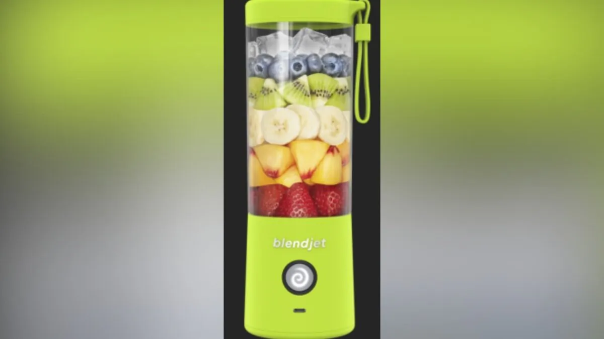 A BlendJet 2 Portable Blender. (U.S. Consumer Product Safety Commission via AP)