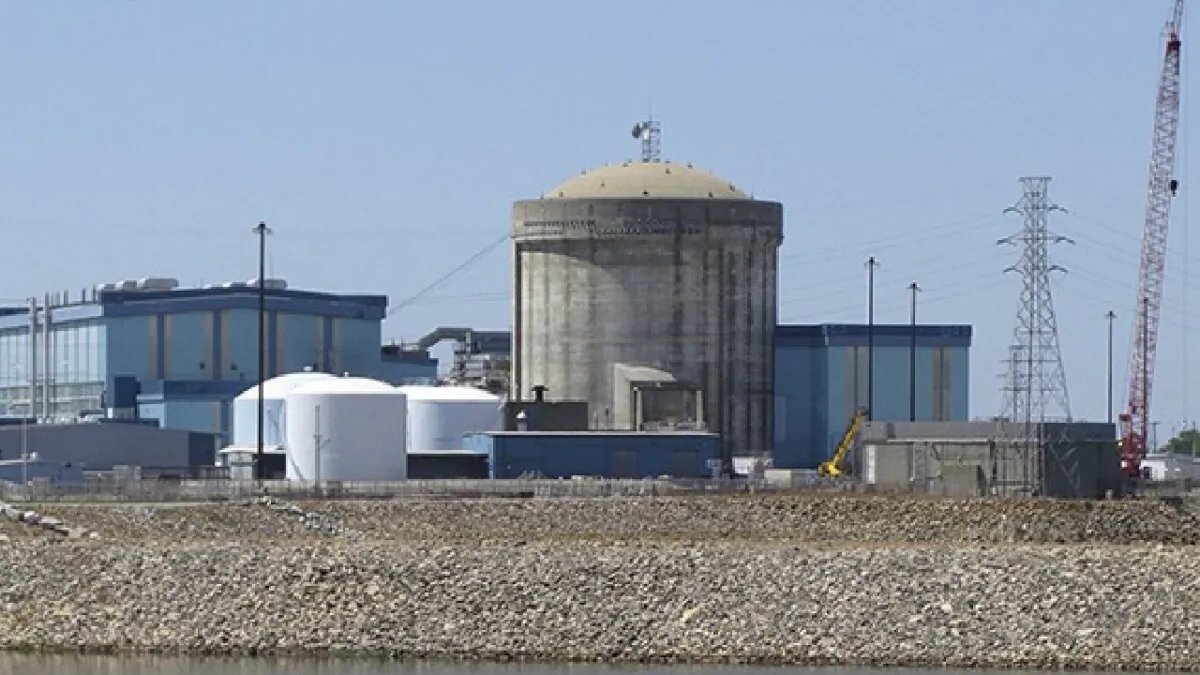 The working nuclear reactor is seen at V.C. Summer Nuclear Station in Jenkinsville, S.C., on April 9, 2012. (Jeffrey Collins/AP Photo)