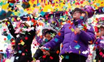 New Year’s Eve Confetti Test in Times Square