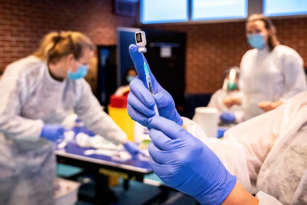 A COVID-19 vaccine in Norway in a file image. (Ole Berg-Rusten/NTB/AFP via Getty Images)