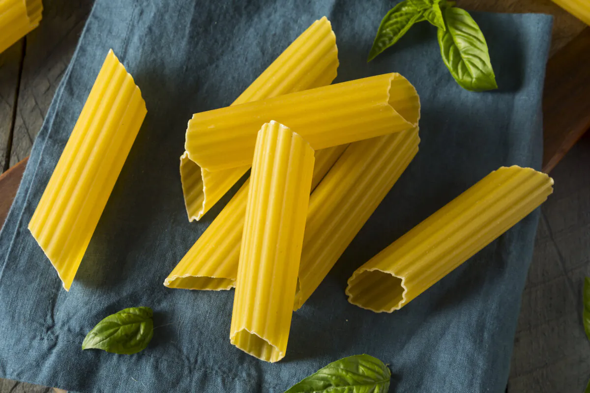 Manicotti, a large, ridged, tubed pasta, can be used for a satisfying baked pasta dish. (Dreamstime/TNS)