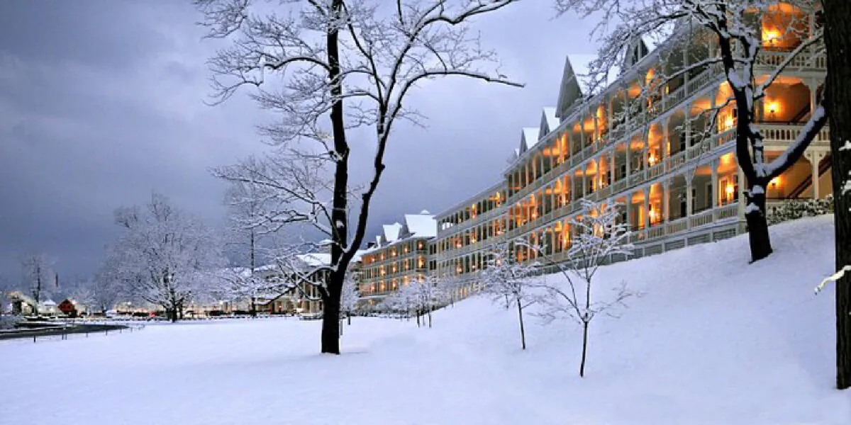 Bedford Springs Hotel. (Courtesy of Salena Zito)