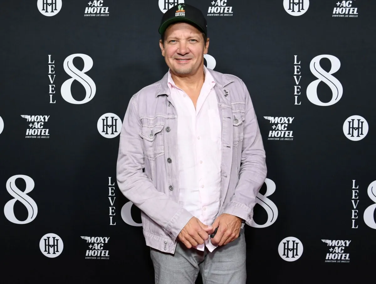 Jeremy Renner attends Level 8 Grand Opening Party At Moxy Downtown LA in Los Angeles, Calif., on Sept. 13, 2023. (Jon Kopaloff/Getty Images for Level 8)