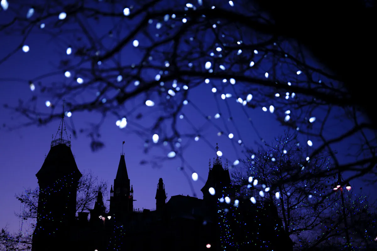 Parliament Hill in Ottawa on Dec. 19, 2023. (The Canadian Press/Sean Kilpatrick)
