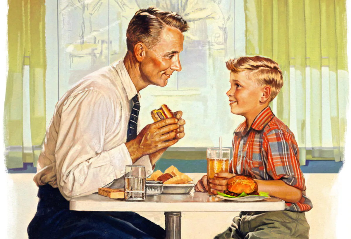 Children are sure to remember small family customs for years to come. (Biba Kayewich)
