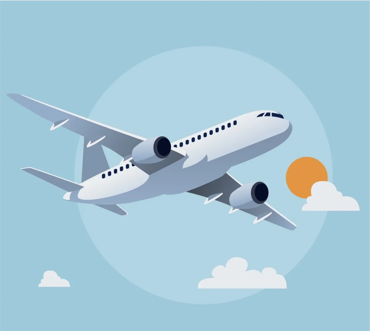 You never know what colorful stories might happen on a plane—or on the way there. (Janos Levente/Shutterstock)