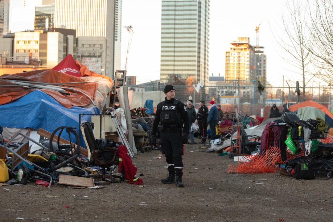 Edmonton Police Dismantle Elaborate Encampment With Solar Panel, Arrest 3