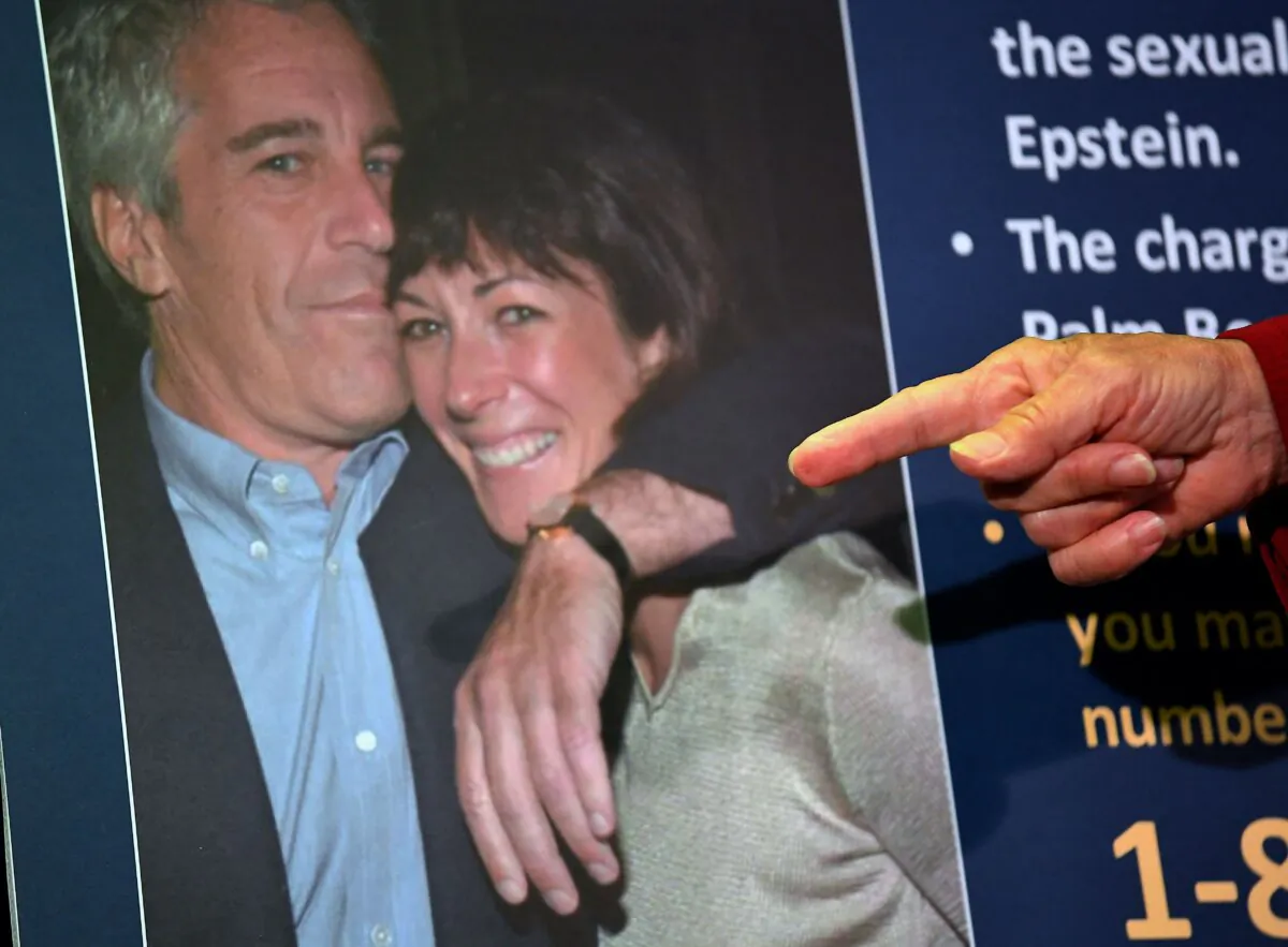 Then-acting U.S. Attorney for the Southern District of New York, Audrey Strauss, announces charges against Ghislaine Maxwell during a press conference in New York City on July 2, 2020. (JOHANNES EISELE/AFP via Getty Images)