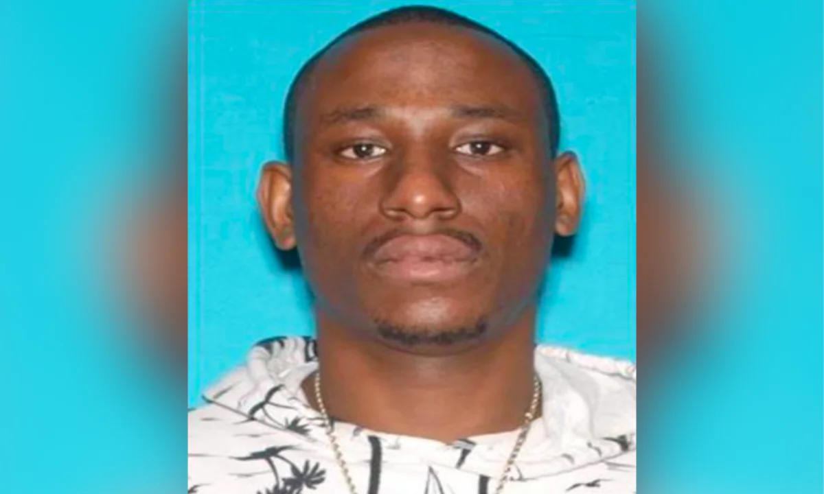 David Sumlin, 32., is suspected of killing a pet dog during a domestic dispute in Los Angeles on Jan. 1, 2024. (Courtesy of Los Angeles Police Department)