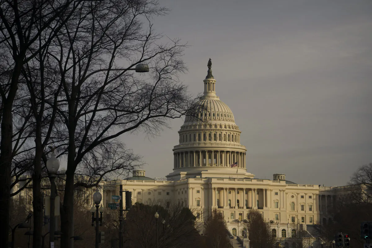 The U.S. Capitol in Washington on Jan. 3, 2024. (Madalina Vasiliu/The Epoch Times)