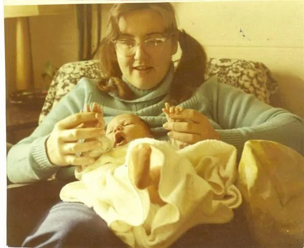 Kathy Bretón and her six-month-old daughter, prior to their hospital experience. (Photo courtesy of Kathy Bretón)