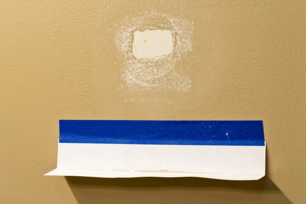 Sand down nail pops and make your wall clean again. (Jim Vallee/Shutterstock)