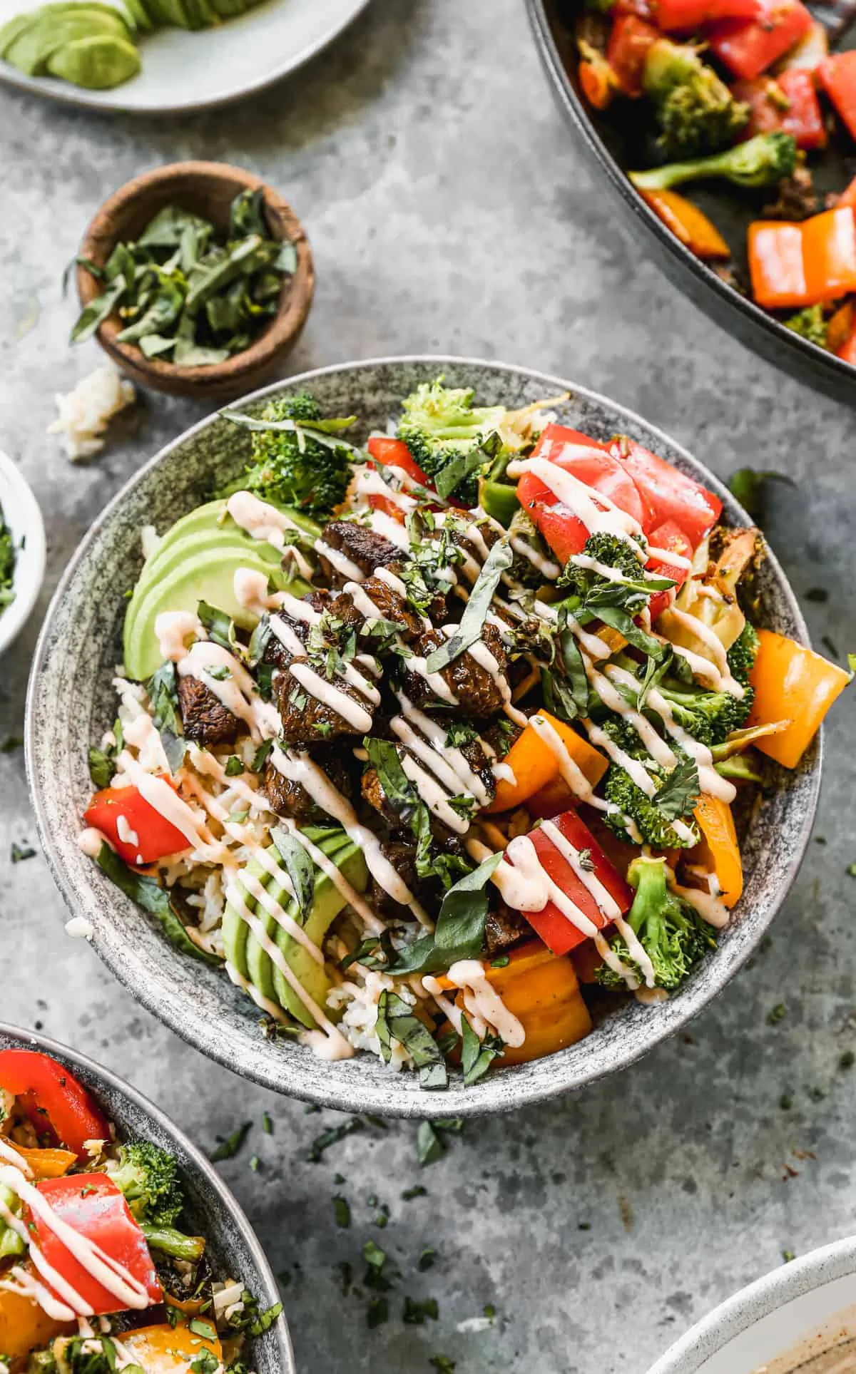 A well balanced and delicious bowl that's customizable for the whole family. (Courtesy of Lauren Allen)