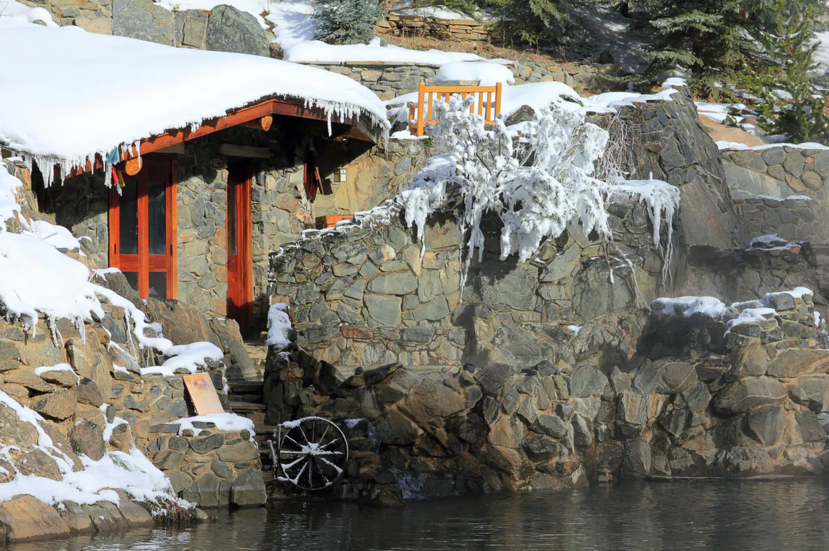 View of the Strawberry Park Hot Springs. (Faina Gurevich/Dreamstime/TNS)