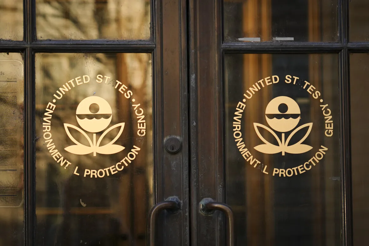The U.S. Environmental Protection Agency in Washington, on Jan. 4, 2024. (Madalina Vasiliu/The Epoch Times)