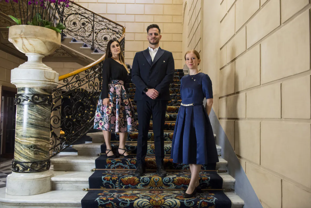 Butlers stand ready to provide great service at the St. Regis in Rome. (Courtesy of The St. Regis Rome)