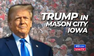 Trump Speaks at Rally in Mason City, Iowa