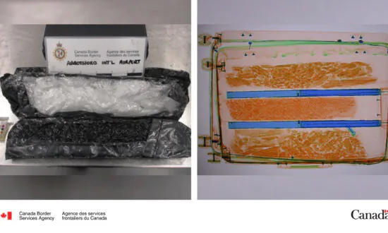 Mexican Smuggler Sentenced to 6 Years in Prison After Drug Bust at BC Airport