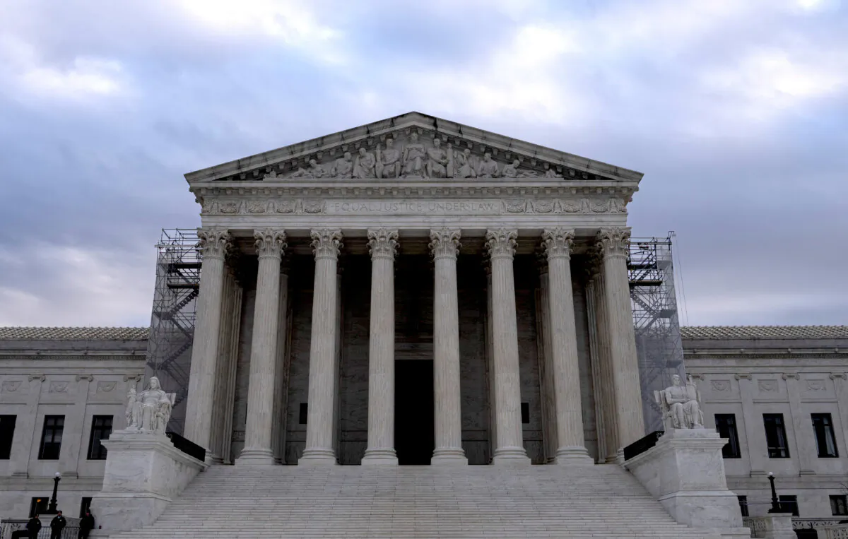 The U.S. Supreme Court in Washington on Jan. 4, 2024. (Drew Angerer/Getty Images)