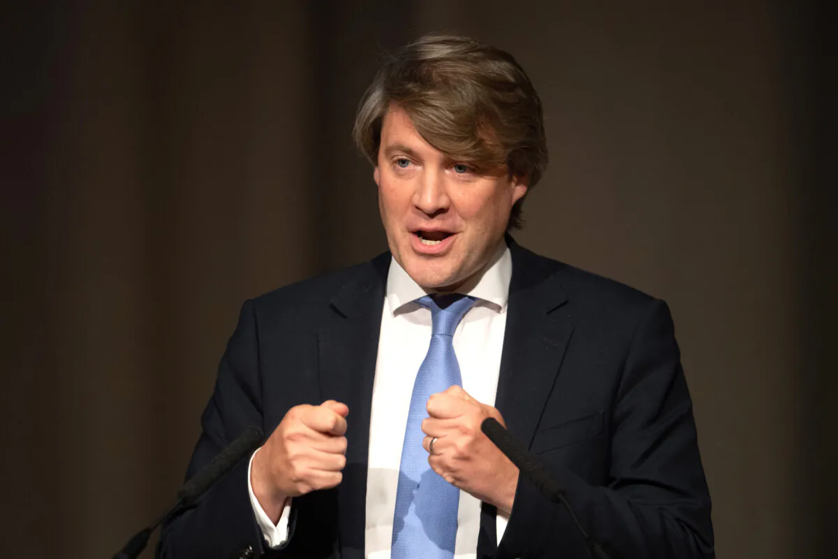 Minister of State Chris Skidmore on Sept. 12, 2019. (Joe Giddens/PA Wire)