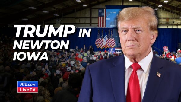 Trump Speaks at 'Commit to Caucus' Rally in Newton, Iowa