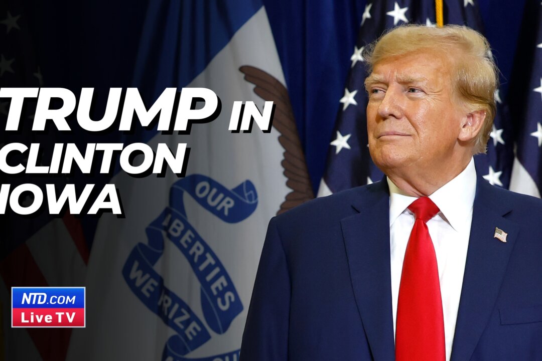 Trump Speaks at to Caucus’ Rally in Clinton, Iowa EpochTV