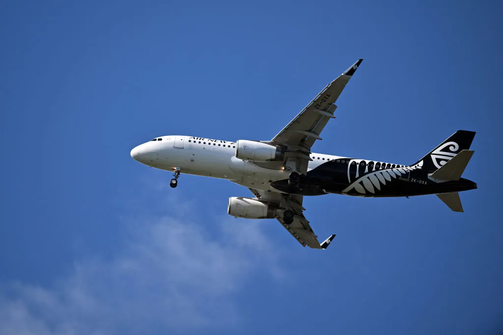 Powerful turbulence hit a plane travelling from Wellington to Queenstown on Sunday afternoon. (Photo by Kai Schwoerer/Getty Images)
