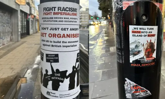 Tower Hamlets Council Accused of Breaking Law by Not Removing Palestinian Flags and Stickers