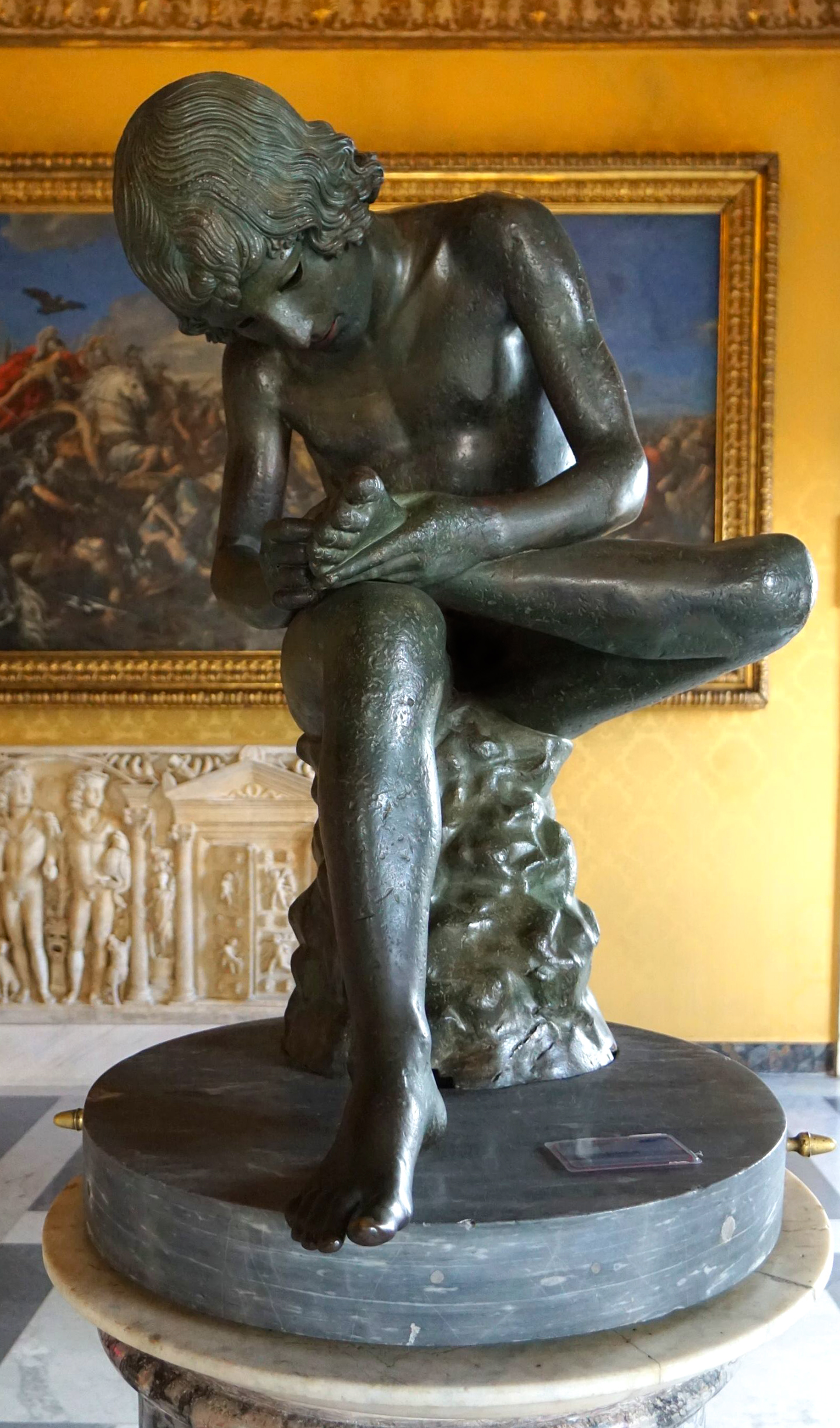 The Spinario (thorn-puller)