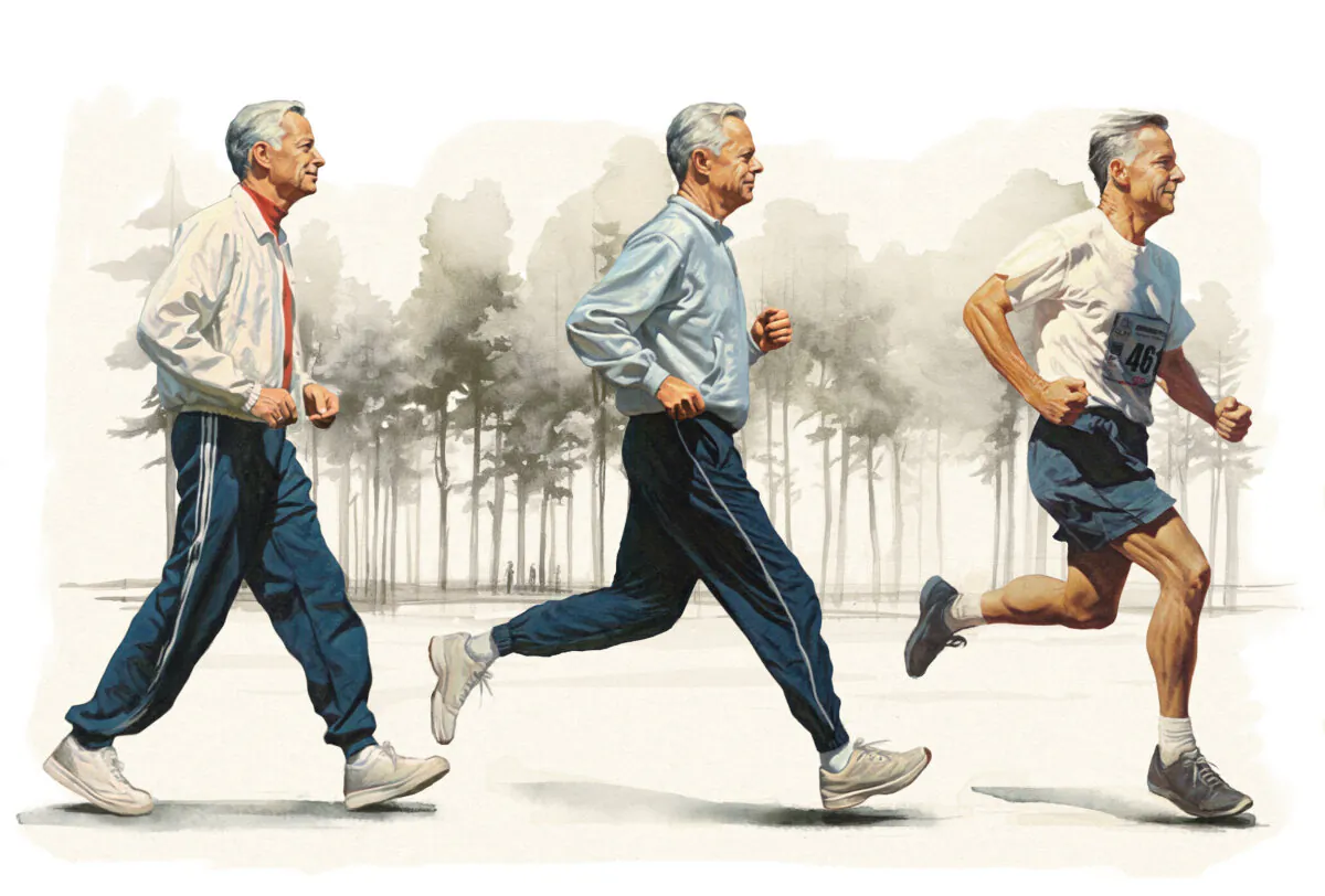 With incremental improvements, someone who's never been a runner can go from the couch to completing a 5K. (Biba Kayewich)