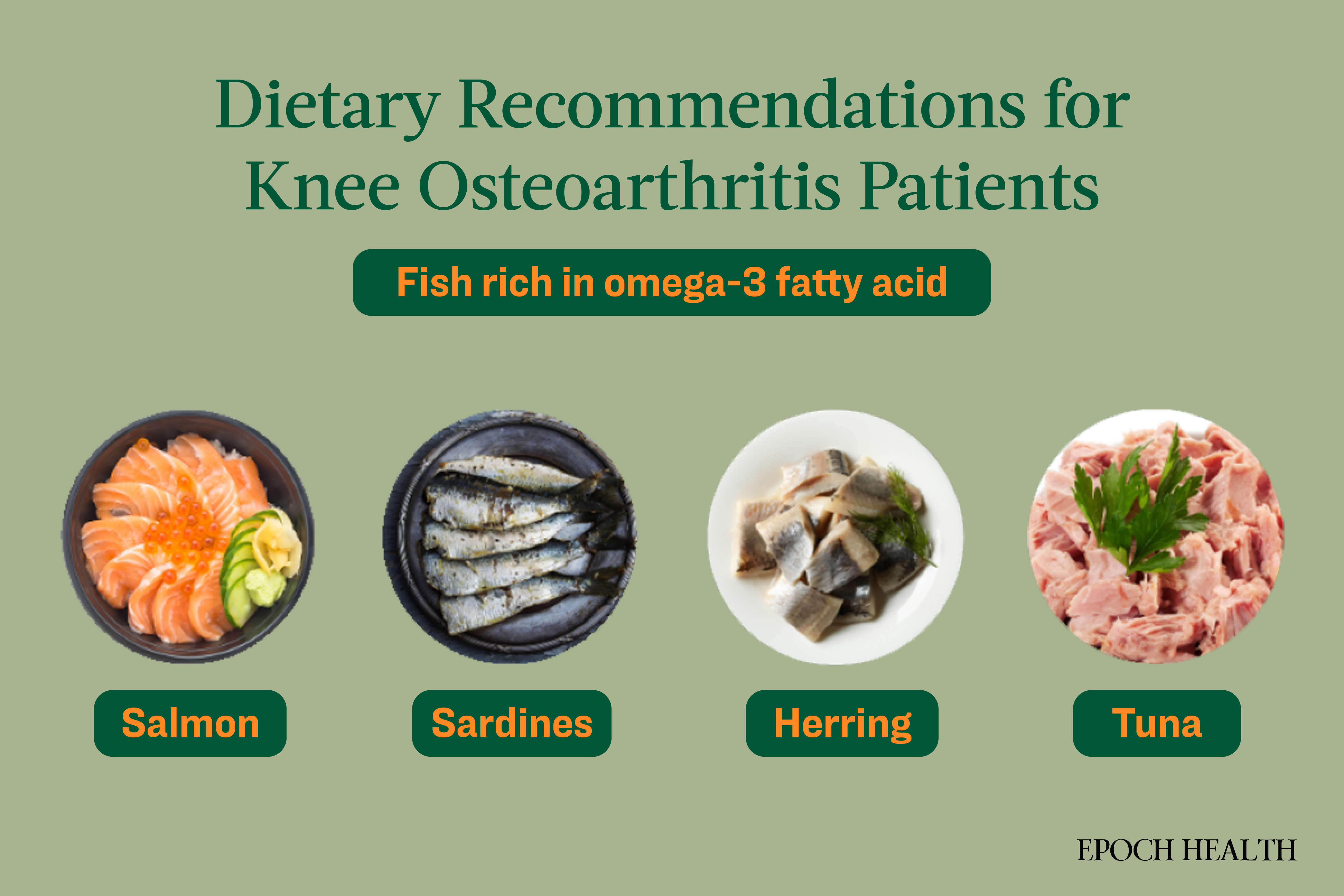 Fish rich in omega-3 fatty acids possess anti-inflammatory effects. (The Epoch Times)