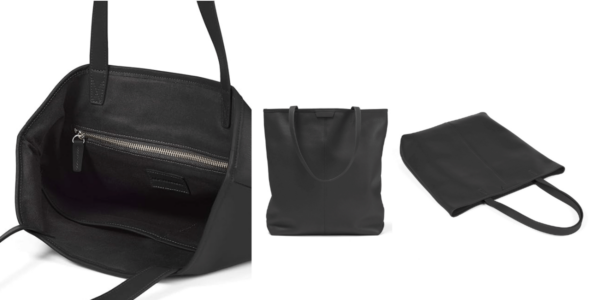 leatherology uptown vertical tote