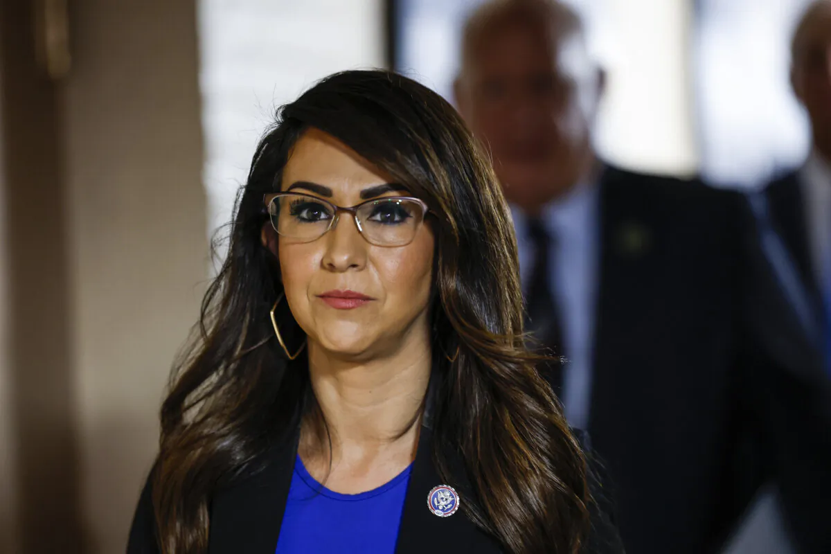 Rep. Lauren Boebert (R-Colo.) in Washington in a file picture. (Anna Moneymaker/Getty Images)