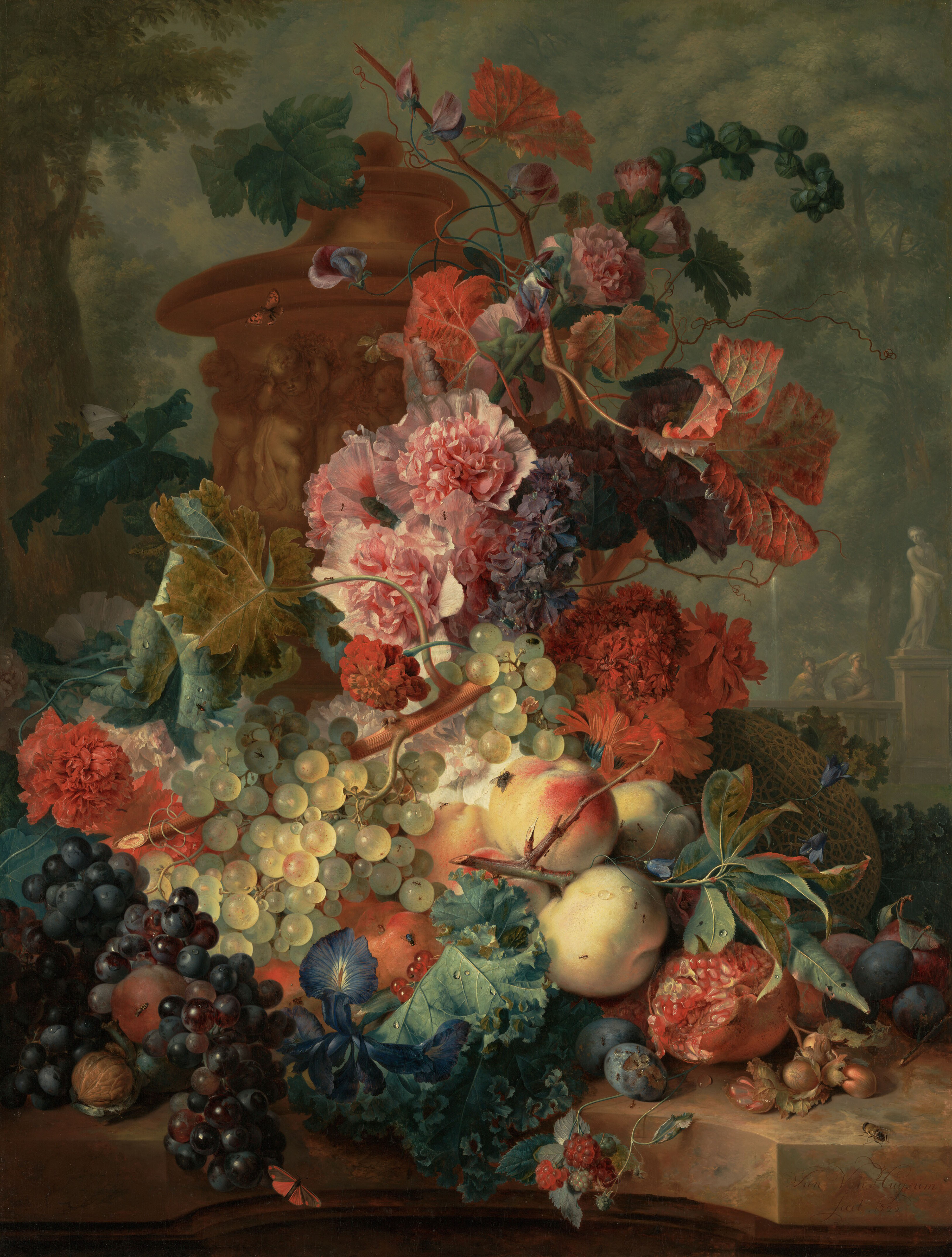 Fruit Piece by Jan van Huysum 