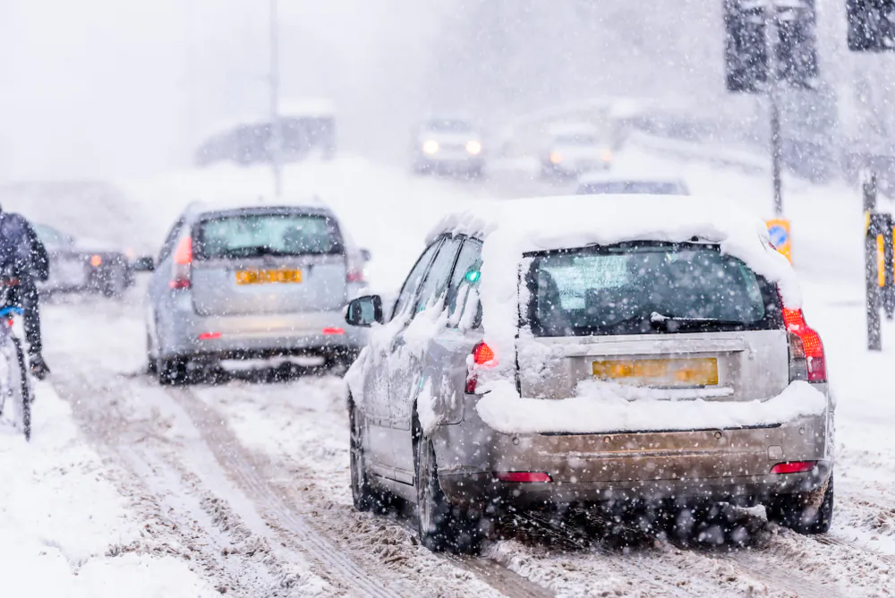 Winterize your vehicle by making sure the tires and battery are in good condition.(Jevanto Productions/Shutterstock)