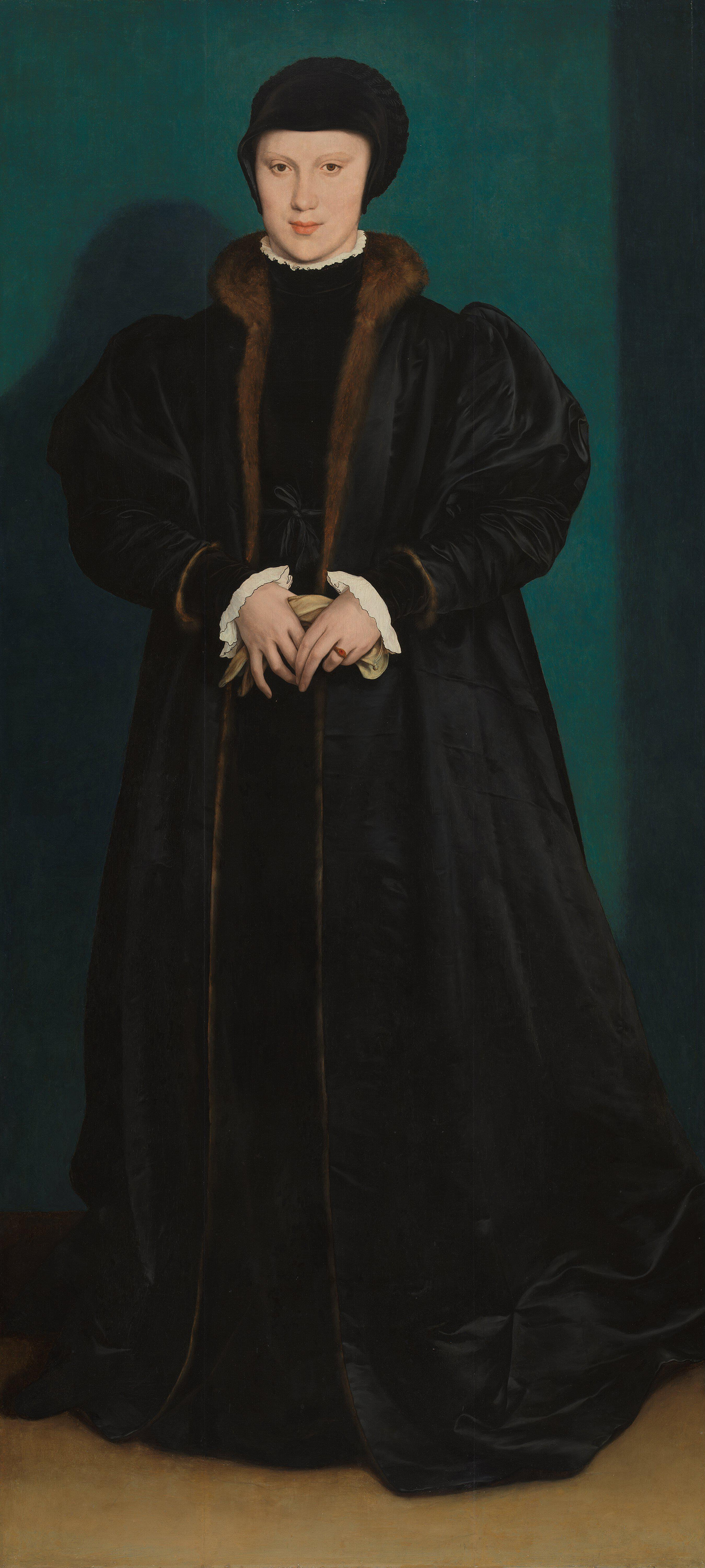 Christina of Denmark, Duchess of Milan by Holbein