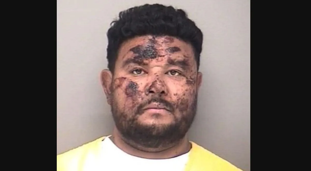 Mugshot of Jose Menjivar, booked into the Broomfield County in connection with a fatal crash killing two in Broomfield, Colo., on Dec. 12, 2023. (Broomfield Police Department)