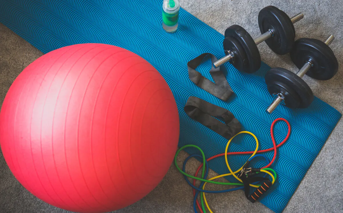 A home gym is one of the most common fitness plans. (Dm Stock Production/Dreamstime/TNS)