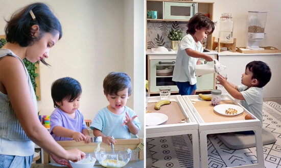 Mom Judged for Her 'Lazy' Parenting Approach Reveals How Her 2-Year-Old Twins Can Now Organize Their Breakfast Table