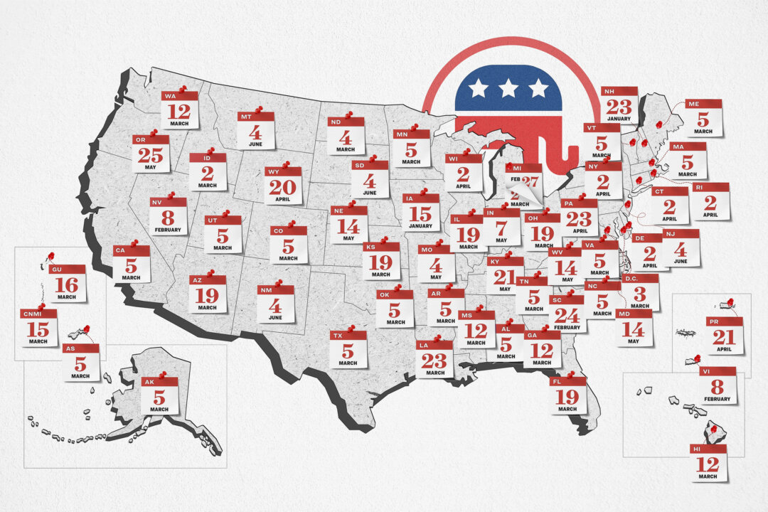 The 2024 Republican Presidential Primary Calendar The Epoch Times