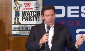 Video: Protesters Disrupt DeSantis’ Ames, Iowa Campaign Stop