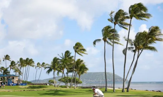Three Share Lead at Midpoint of Sony Open in Hawaii