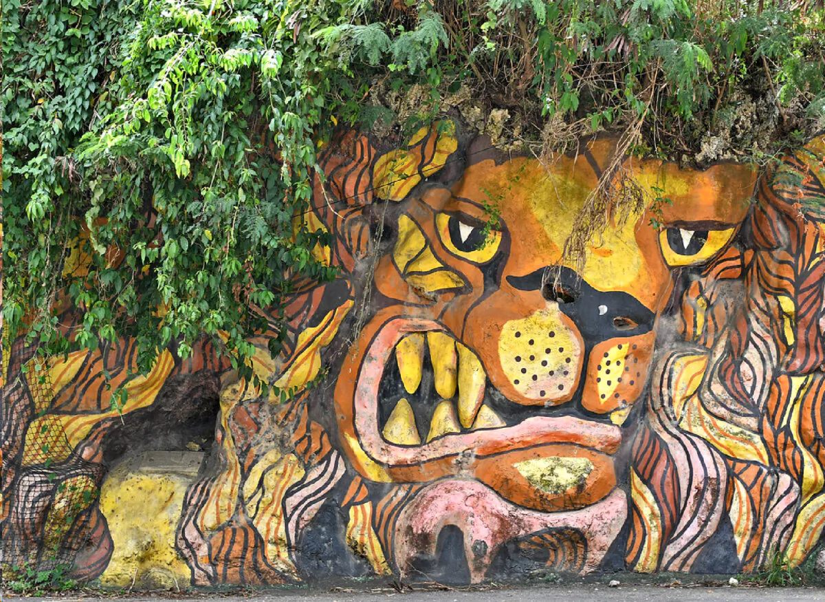 Animal carvings can be seen from an Island Safari tour on the island of Barbados. (Flickr)