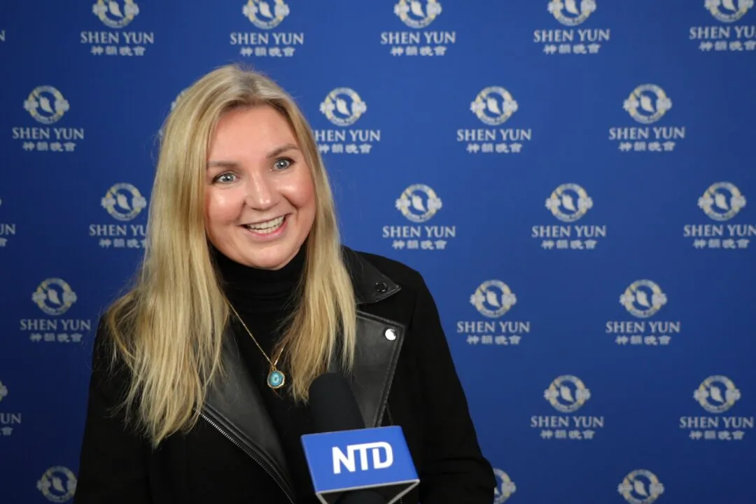 Miranda Tilbury at the Shen Yun Performing Arts performance at New Victoria Theatre on  (NTD)