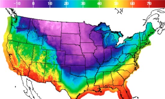 Arctic Airmass Descends Over Continental US, Bringing Extreme Cold