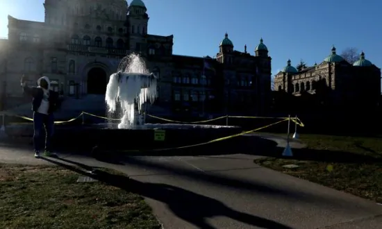 Winter Weather Continues to Grip Canada, With Persistently Frigid Temps in the West