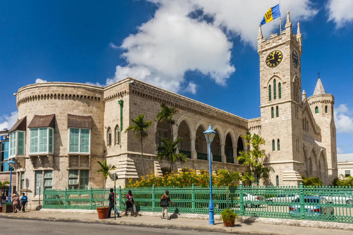  The Parliament Building is the centerpiece of Bridgetown, the capital of Barbados and a UNESCO World Heritage Site. (Filip Fuxa/Dreamstime)