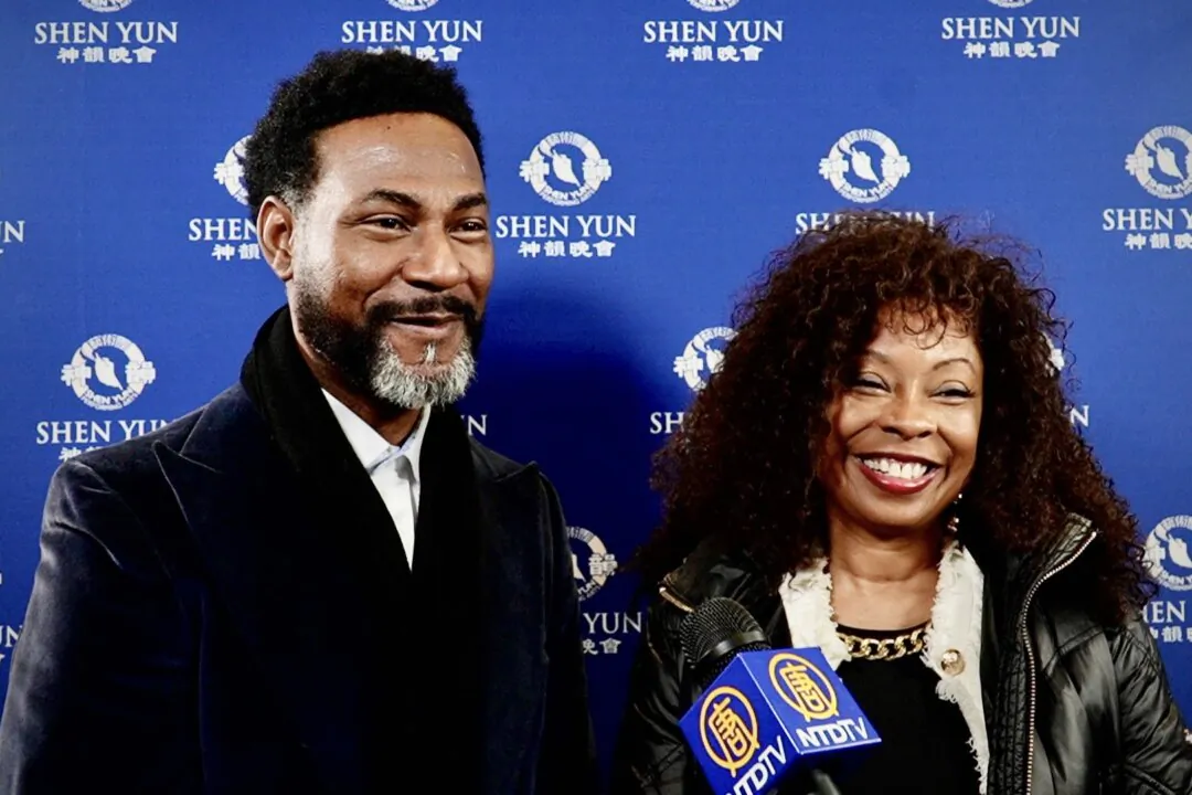 Delano and Monique Johnson enjoyed Shen Yun's matinee at the Atlanta Symphony Hall on Jan. 14, 2024. (Frank Xie/The Epoch Times)