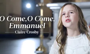 O Come, O Come, Emmanuel | Claire Crosby – Christmas Hymn With Mom and Dad